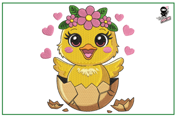 Chick in Egg Embroidery Review