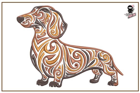 Dachshund Dog Embroidery Design Review