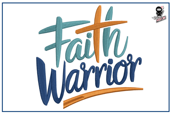 Faith Warrior Embroidery Design Review