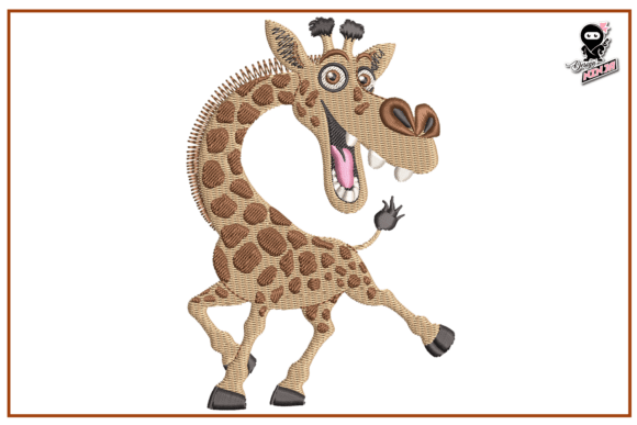 Funny Giraffe Embroidery Design Review