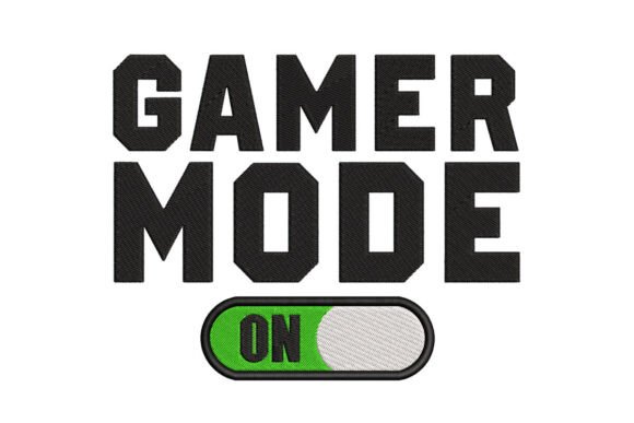 Gamer Mode on Video Game Embroidery Review