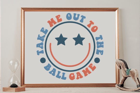 Take Me Out to the Ball Game Embroidery Review