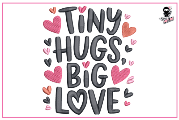 Tiny Hugs Big Love Embroidery Review
