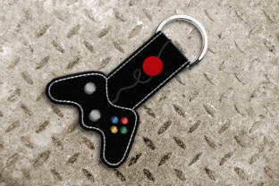 Video Game Controller Key Fob Embroidery Review