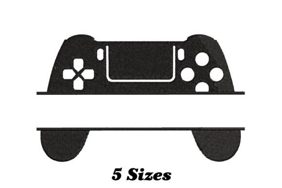 Video Game Controller Name Frame Embroidery Review